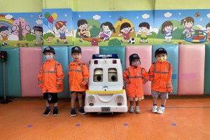 July 7,2023 7&8月份生日會--「慎用救護服務幼兒教育講座」[July&August Birthday Party--“'Use the Ambulance Service properly’ Education Talk for Kindergarten]